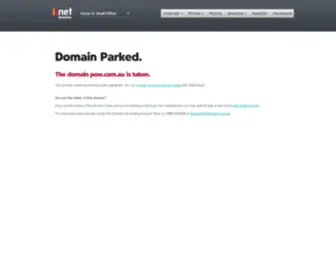 Pow.com.au(Domain Default page) Screenshot