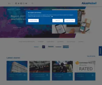 Powder-Coatings.com(Akzo Nobel Powder Coatings) Screenshot