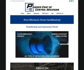 Powdercoatcm.com(Powder Coating and Ceramic Coating) Screenshot