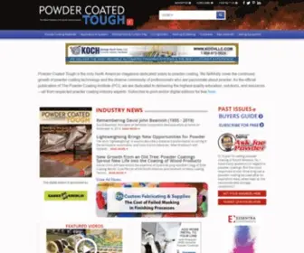 Powdercoatedtough.com(Powder Coated Tough) Screenshot