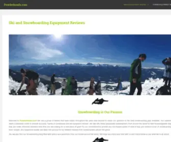 Powderheadz.com(Best Ski and Best Snowboarding Equipment Reviews) Screenshot