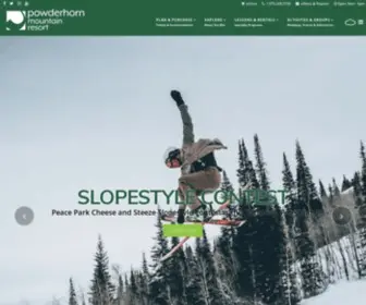 Powderhorn.com(Winter Site) Screenshot