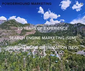 Powderhoundmarketing.com(Powderhound Marketing) Screenshot