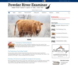 Powderriverexaminer.com(Powderriverexaminer) Screenshot