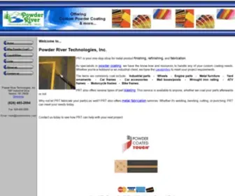 Powderriverinc.com(Powder River Technologies) Screenshot