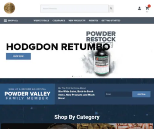 Powdervalley.com(Powdervalley) Screenshot