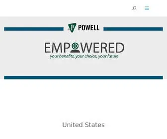 Powell-Benefits.com(Powell Benefits) Screenshot