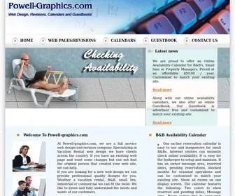 Powell-Graphics2.com(Availability Calendars) Screenshot