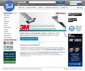 Powell.com(Powell Electronics) Screenshot