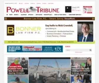 Powelltribune.com(Powell Tribune) Screenshot