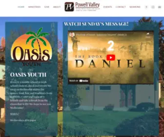 Powellvalley.org(Powell Valley Church) Screenshot
