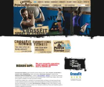 Power-Station.co.nz(Crossfit Power) Screenshot