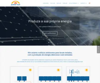 Power-Sun.com(Energia) Screenshot