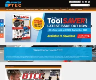 Power-Tec.co.uk(Innovative body shop repair tools and equipment) Screenshot