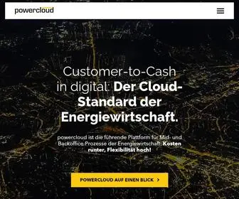 Power.cloud(Die SaaS Plattform der Energiewirtschaft) Screenshot
