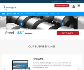 Power2Sme.com(Power2SME India's First Buying Club for SMEs) Screenshot