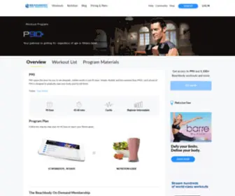 Power90.com(Beachbody on Demand) Screenshot