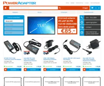 Poweradapter.nl(Laptop Adapters) Screenshot