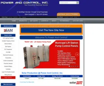 Powerandcontrol.com(Power and Control) Screenshot