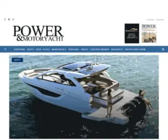 Powerandmotoryacht.com(Power & Motoryacht) Screenshot