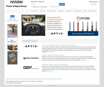 Powerandsignal.com(Power & Signal Group) Screenshot