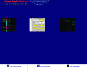 Powerangle.com(Critical Path Method Software) Screenshot