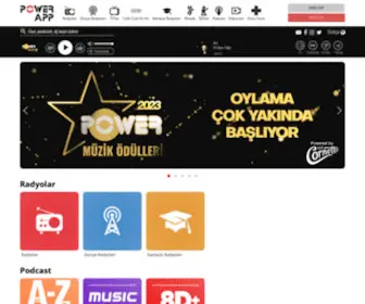 Powerapp.com.tr(Dünyanın Müziği PowerApp'de) Screenshot