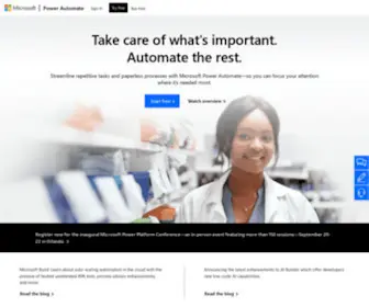 Powerautomate.com(Powerautomate) Screenshot