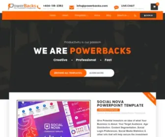 Powerbacks.com(Powerpoint Templates) Screenshot
