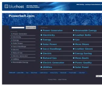 Powerbelt.com(powerbelt) Screenshot