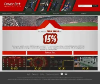 Powerbet.ro Screenshot