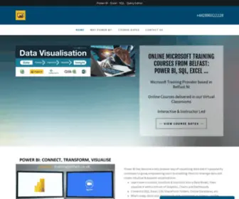 Powerbi-Trainingbelfast.co.uk(Microsoft Power BI) Screenshot