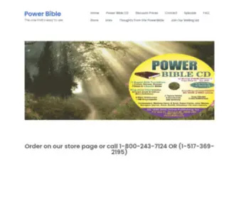 Powerbible.com(Power Bible CD) Screenshot