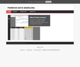 Powerbidatamodel.com(Power BI Data Modeling) Screenshot