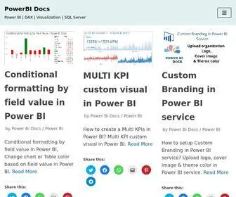 Powerbidocs.com(BI Tutorials) Screenshot