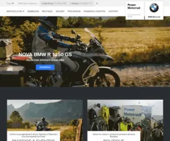 Powerbmw.com.br(Power BMW Motorrad) Screenshot