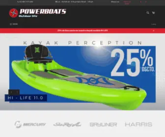 Powerboats.com.mx(Venta de lanchas) Screenshot