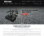 Powerbodyfitnessinc.com Screenshot
