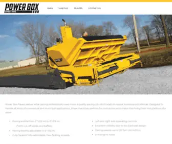 Powerboxpavers.com Screenshot