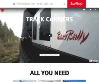 Powerbully.com(Track vehicles) Screenshot