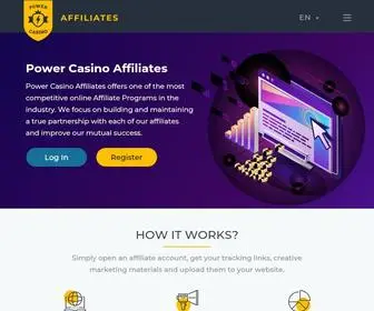 Powercasino.Partners(Powercasino partners) Screenshot
