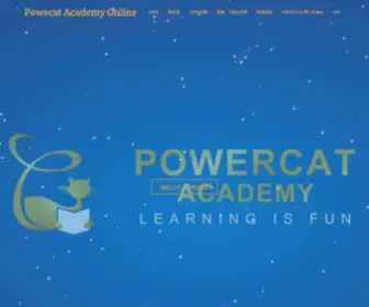 Powercat-Eigo.com(Enter) Screenshot