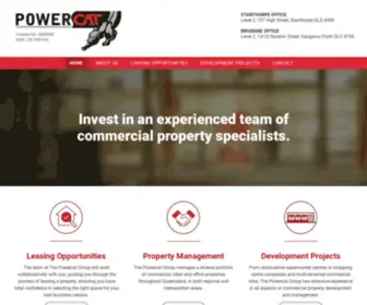 Powercatrealty.com.au(Commercial Property Specialists) Screenshot