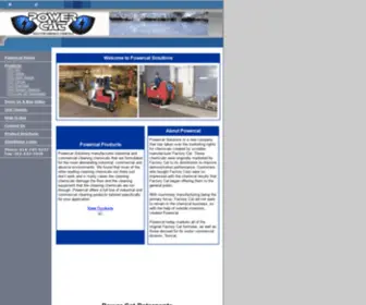 Powercatsolutions.com(Powercat Cleaning Solutions) Screenshot