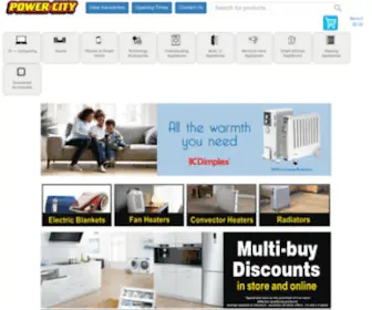 Powercity.ie(Home Appliances) Screenshot