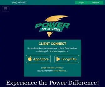 Powercleaners.net(Dry Cleaning) Screenshot