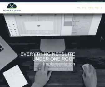 Powerclouderp.com(Oracle NetSuite Alliance Partner) Screenshot