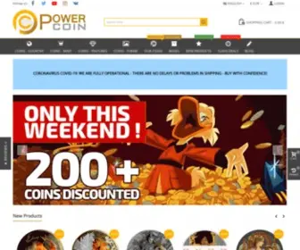 Powercoin.it(Collectible Modern Coins in Silver and Gold) Screenshot