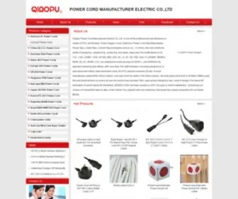 Powercordmanufacturer.com(POWER CORD MANUFACTURER ELECTRIC CO) Screenshot