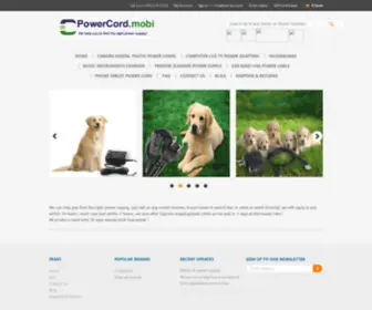 Powercord.mobi(Power adapter for recline chair) Screenshot